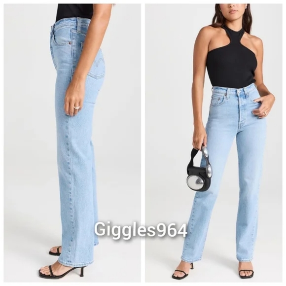 Levi's Ribcage High Rise Bootcut Jeans - Picture 9 of 16